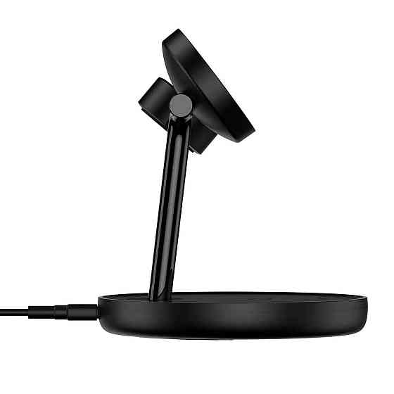 Бездротовий зарядний пристрій Baseus Swan 3 в 1 Magnetic Charging Bracket 20W, колір чорний Universal WXTE000101 Одеса