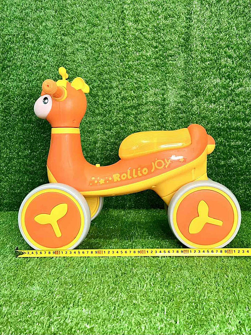 Біговел - толокар JOY музика укр озвучка підсвічування Помаранчевий (JL-77300) Чернигов - изображение 2