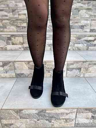 Maxi Жіночі черевики Maxi чорні натуральна замша 37-39р. (1105) Коломия