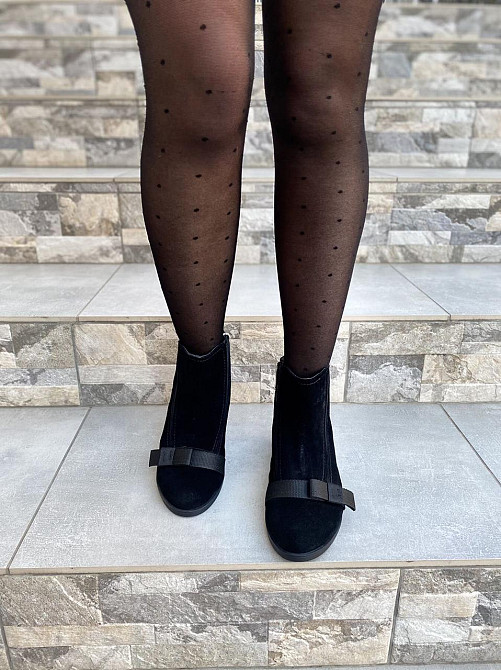 Maxi Жіночі черевики Maxi чорні натуральна замша 37-39р. (1105) Коломия - фото 4