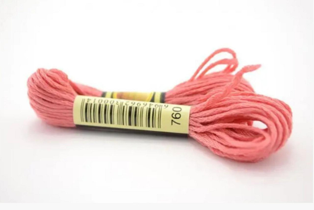 Нитки муліне для вишивання 760 Київ - фото 1