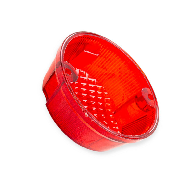 Скло кругле МТ,ІЖ низьке червоне поворотів Мукачево - фото 1