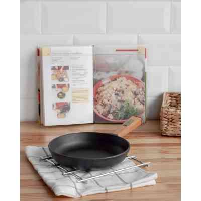 Сковорода Brizoll Optima чавунна з ручкою 200х35 мм (O2035-P) Винница