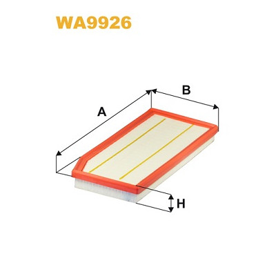 Воздушный фильтр для автомобиля Wixfiltron WA9926 Винница - изображение 1