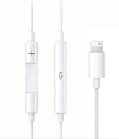 Навушники дротові WUW R82 (Lightning) White Київ