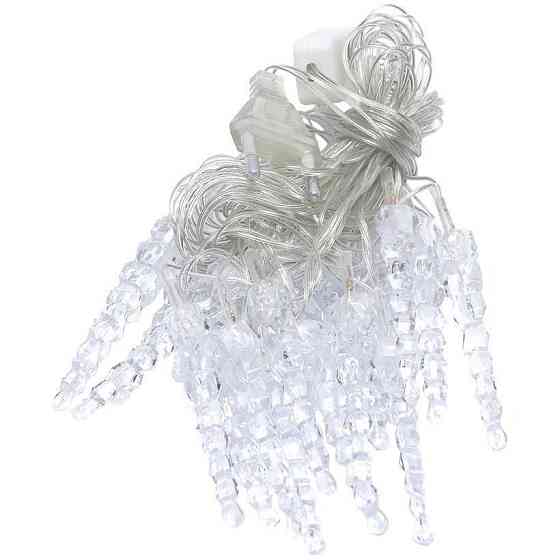 Гірлянда електрична LED "Бурульки" D-23, 4 метри 20 лампочок, мультиколір Вінниця