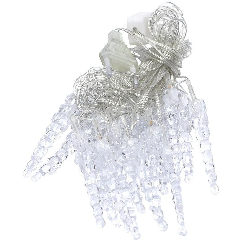 Гірлянда електрична LED "Бурульки" D-23, 4 метри 20 лампочок, мультиколір Вінниця - фото 1