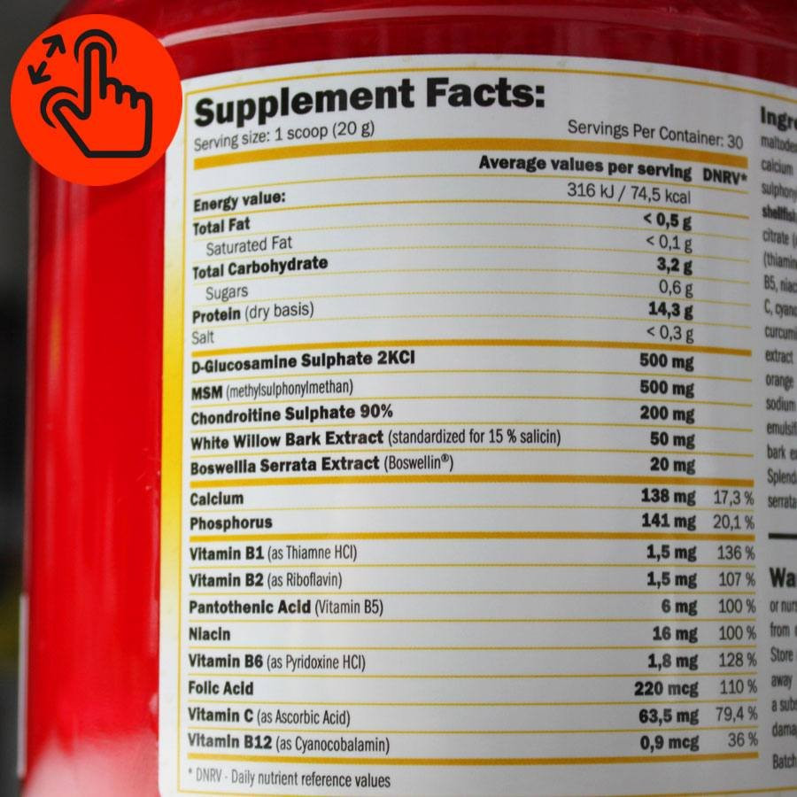 Для суглобів та зв'язок Amix Nutrition Osteo Ultra JointDrink 600g (Forest fruits) Луцьк - фото 2