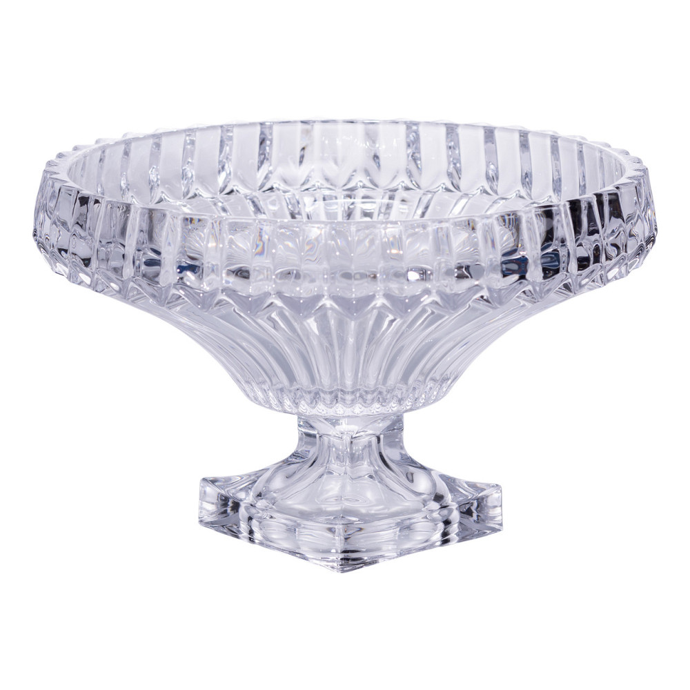 Фруктовниця скляна на ніжці Ø29 (см) Прозора HP-19-139RB Коломыя - изображение 1