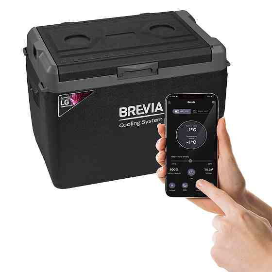 Холодильник автомобільний Brevia 37л (компресор LG) 23355 Львів