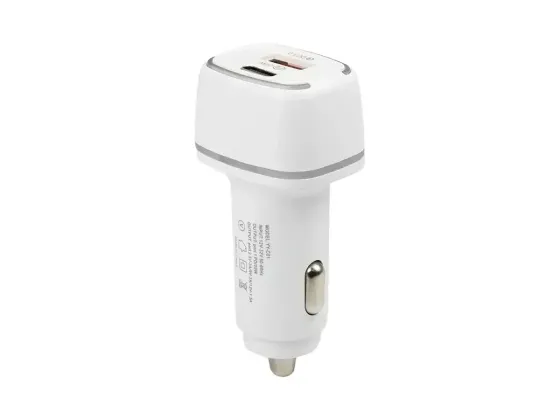 Автомобільний зарядний пристрій YY-C01 12В 3А 20Вт QC3.0, USB+Type-C, швидка та безпечна зарядка Одеса