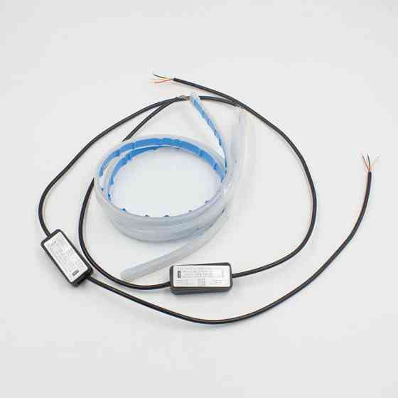 Ходові вогні HeadLight DRL+Поворот суцільне світло "війки" 60см Харків