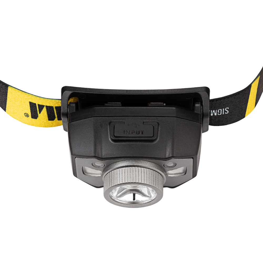 Sigma LED фонарь налобный аккумуляторный 300Лм 1200мАч с сенсором и фокусировкой SIGMA (5390251 Киев - изображение 4