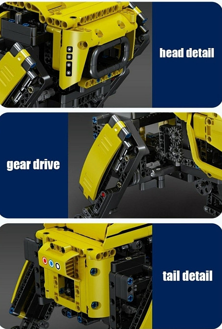 Конструктор Радіокерований power ROBOT DOG Бостон Динамік 936 деталі. Харків - фото 2