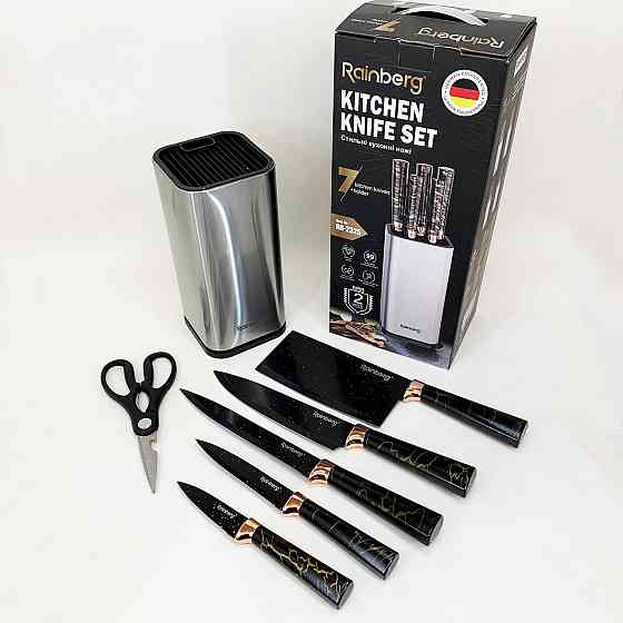 Набір ножів для гурманів і кулінарів, Кухонні ножі для нарізання Професійні ножі домашньої кухні MU-60 Івано-Франківськ