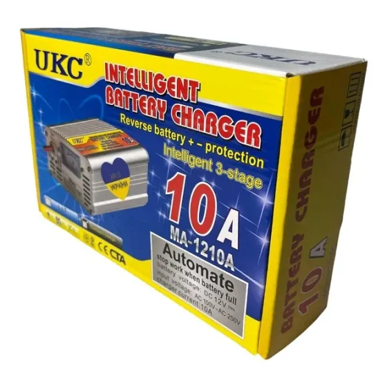 Зарядний пристрій для автомобільних акумуляторів UKC Battery Charger 12V 10A (MA-1210A) Одеса