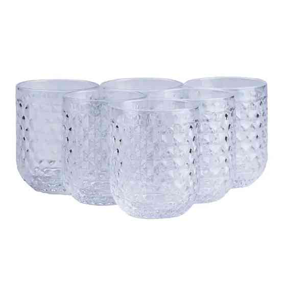 TS Kitchen Набір склянок під кришталь 6 шт по 300 мл Київ