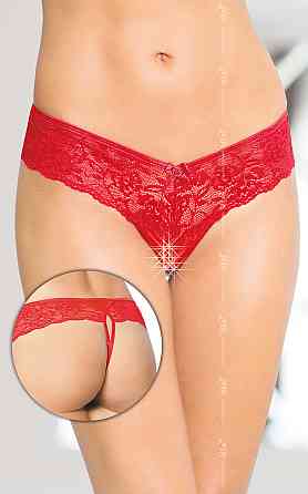 Жіночі стрінги - Thongs 2440, red - M/L Sex Aura Київ