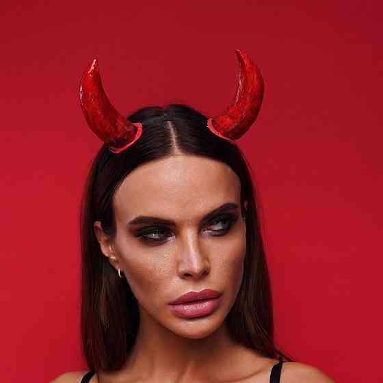Рога дьявола маленькие, Красные OKOVA Sex Aura Киев