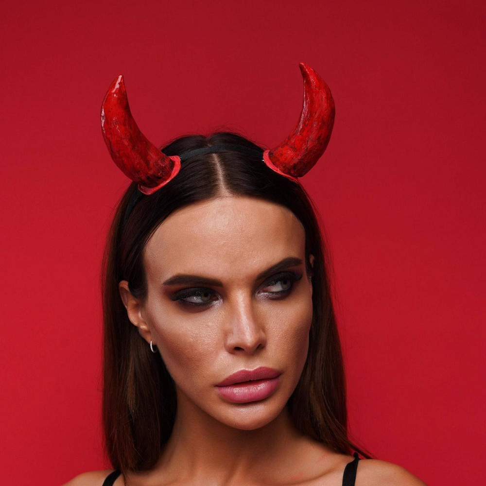 Рога дьявола маленькие, Красные OKOVA Sex Aura Киев - изображение 2