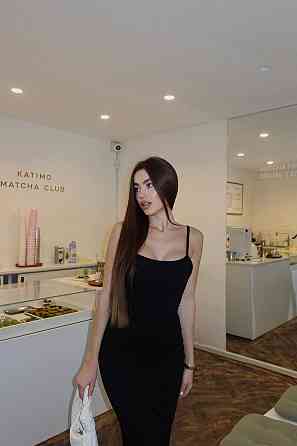 Жіноче елегантне вечірнє довге плаття з еластичної віскози Чорний, 44/46 Одеса