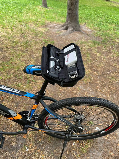 Велосипедная сумка с набором инструментов на раму велосипеда Feel Fit Бровары - изображение 10