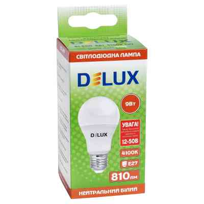 Лампочка Delux BL 60N 9 Вт 4100K AC/DC12-50В E27 (90023321) Винница