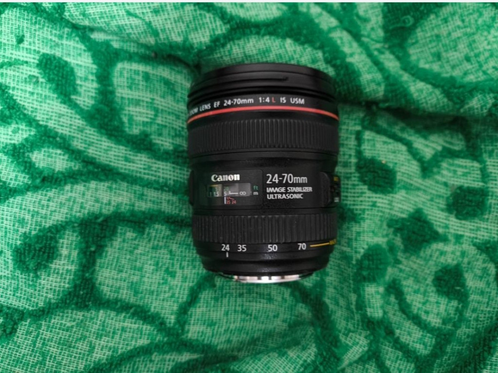 Canon EF 24-70mm f/4L IS USM | Оригінал | Стабілізатор, ідеальний стан Київ - фото 1