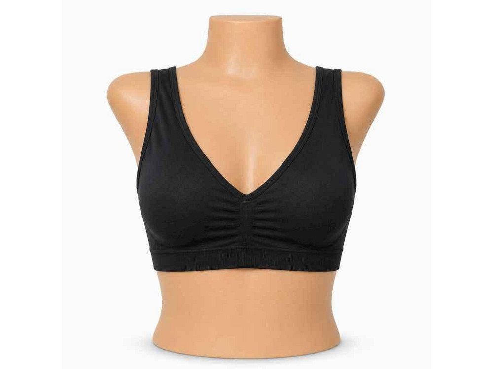 Бюстгалтер чорний 9000L р.4XL-5XL ТМ SONGNA Київ - фото 1