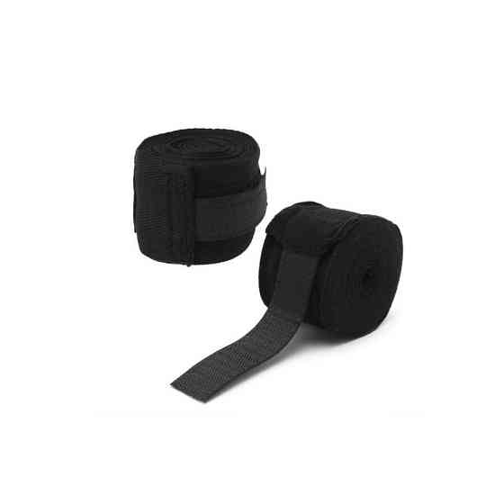 Боксерские бинты Hard BOX-HT1BK 3м черные Винница