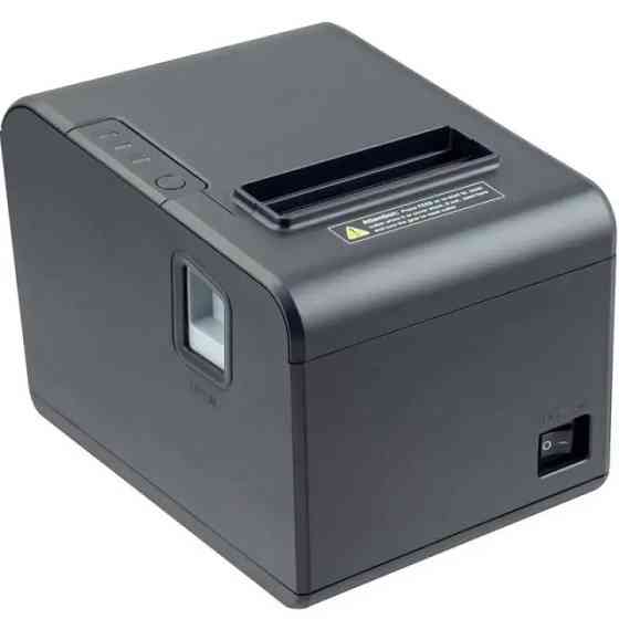 Друкарка чеків Xprinter XP-Q804S (термодрук, 260мм/с, стрічка 80мм, USB+Serial+Lan,авторізак,чорний) Вінниця