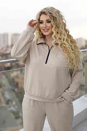 Спортивный костюм женский из двунитки 