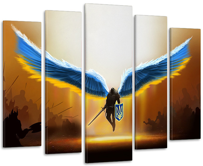 Модульная картина в гостиную / спальню  Крила героя LM011_5 Киев - изображение 1