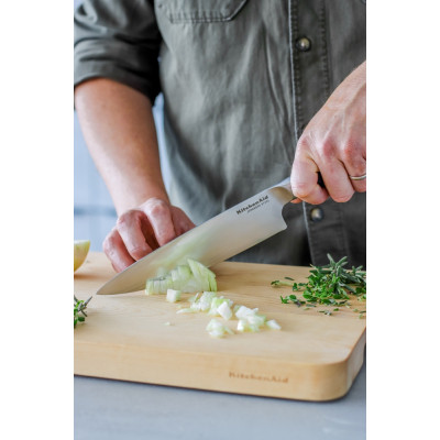 Кухонный нож KitchenAid Coreline для хліба із захисним чохлом, 20 см (KOG8IRSSOHOBA) Винница - изображение 7