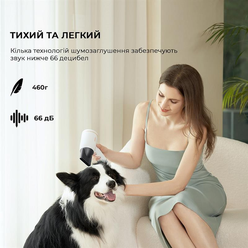 Фен Jimmy F7 White ( Білий ) Харків - фото 3