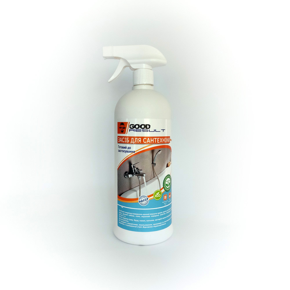 Засіб для сантехніки GOOD RESULT 1 л (розпилювач) Павлоград - фото 3