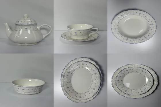 Столовый сервиз на 6 человек 34 предмета DY05 Коломия