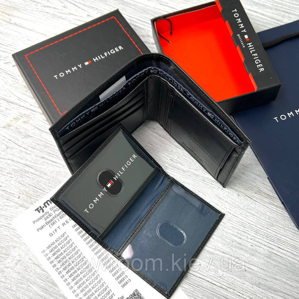 Мужское кожаное портмоне (1038) подарочная упаковка Киев - изображение 6