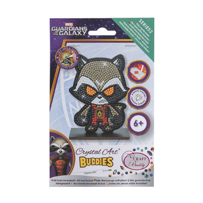 Набор для творчества Crystal Art Енот Ракета (CAFGR-MCU012) Винница - изображение 8