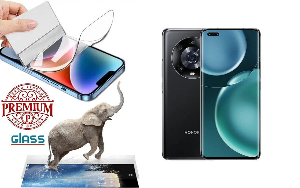 Поліуретанова плівка Honor Magic4 Pro, Premium, товщина 0,2 мм Київ - фото 1