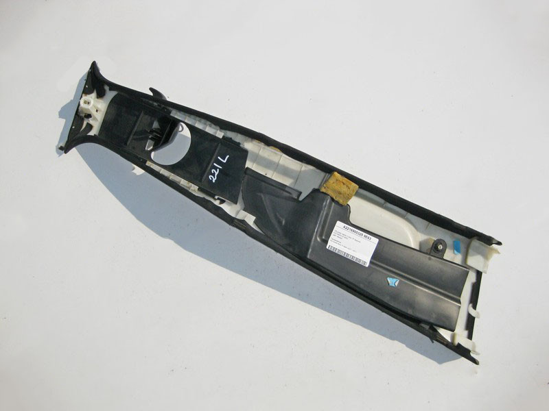 Mercedes-Benz  A2216900325 9E63 Обшивка лівої стійки "B" верхня чорна S-Class W221 Одесса - изображение 2