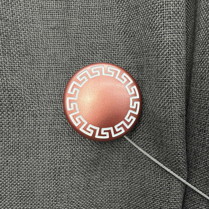 Магниты для штор и гардин Афина 2 шт Розовое золото (81-266) Киев - изображение 3