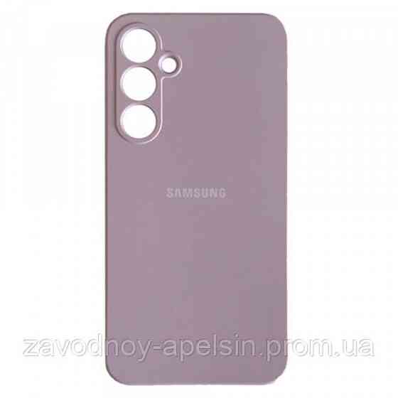 Samsung A55 A556 Чохол силіконовий Мікрофібра (ліловий) Одеса
