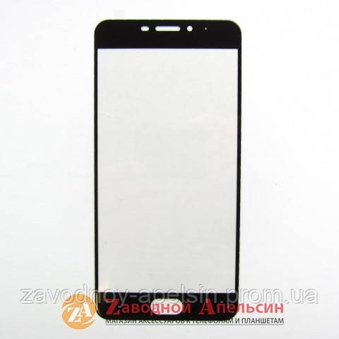 Защитное стекло Meizu M5 Note M3e GLASS full полное черн Одесса - изображение 2