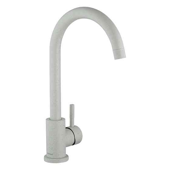 Змішувач для кухні Kroner KRP Edelstahl Klassisch - GRA035 білий пісок Київ