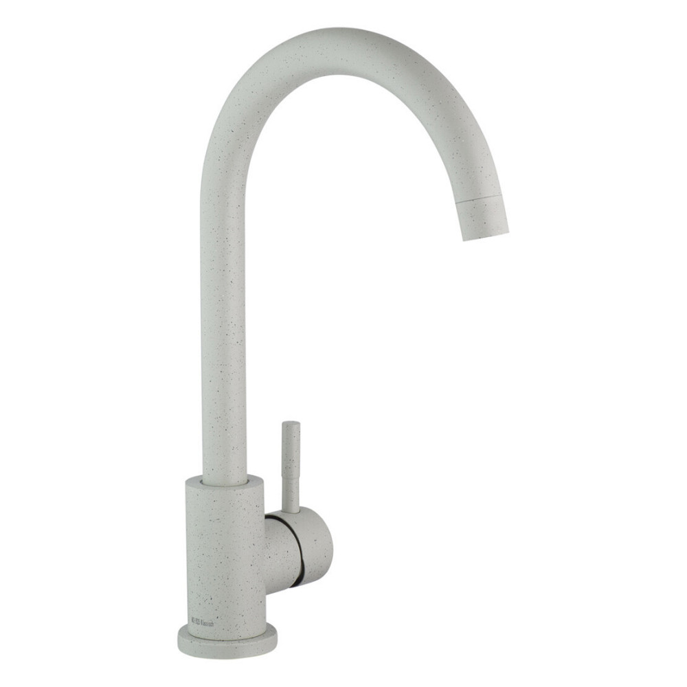 Змішувач для кухні Kroner KRP Edelstahl Klassisch - GRA035 білий пісок Київ - фото 3