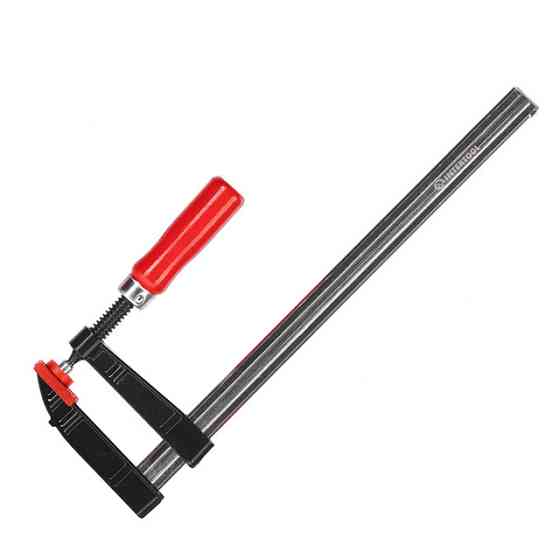 Струбцина тип "F", 300×80 мм, DIN5117 INTERTOOL HT-6003 Київ