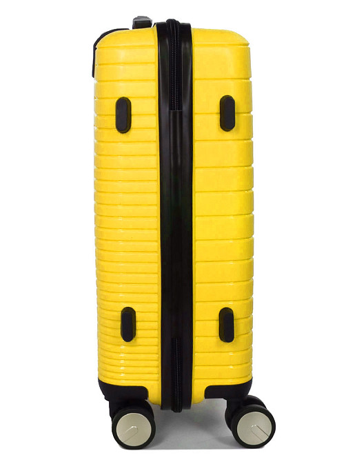 Валіза поліпропиленова MADISSON 33703 мала 55 см жовта Київ - фото 3