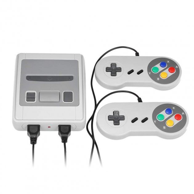 Портативна ігрова приставка з двома джойстиками Game Box Dendy Super Mini, FL-738 Ігрова консоль Київ - фото 10