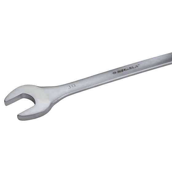 Ключи рожково-накидные 12шт 13-32мм CrV satine (тк чехол) SIGMA (6010211) Ровно